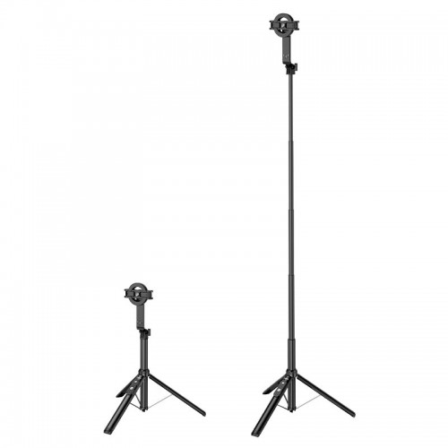Селфі-монопод HOCO Sherkhan magnetic aluminum alloy live broadcast holder K25 |BT5.2, 60-105mm, 2h| black
