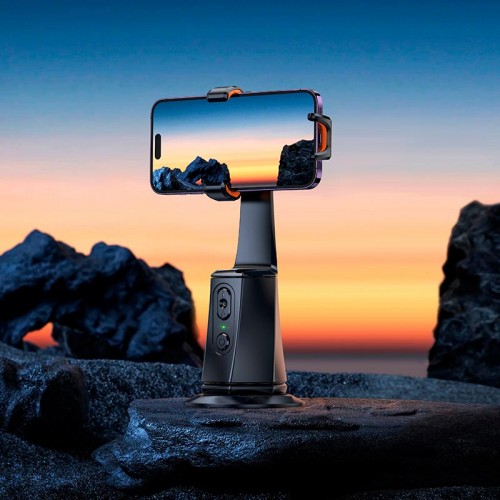Smart утримувач HOCO Smart camera gimbal K26 |4.5-7", 7h| black