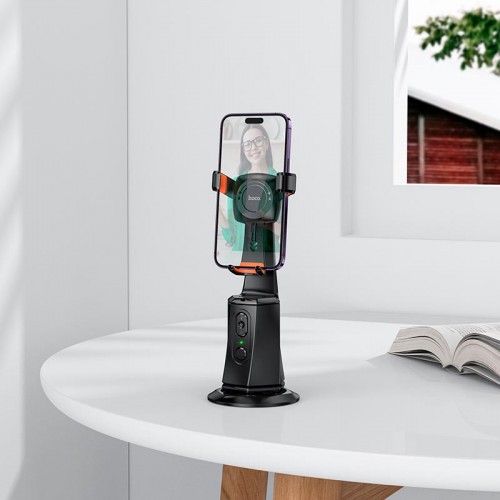 Smart утримувач HOCO Smart camera gimbal K26 |4.5-7", 7h| black