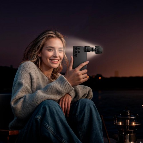 Портативне світло для камер HOCO Beauty mini fill light K28 |860LM, 9 Levels| black