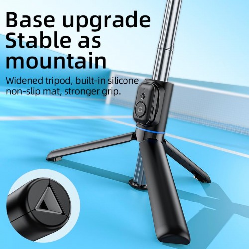 Селфі-монопод HOCO Master detachable tripod selfie stick DY01 |BT4.2, 106сm| black