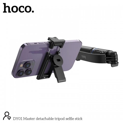 Селфі-монопод HOCO Master detachable tripod selfie stick DY01 |BT4.2, 106сm| black