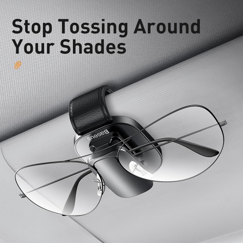 Автомобильный держатель для очков Baseus Platinum Vehicle Eyewear Clip (clamping type)