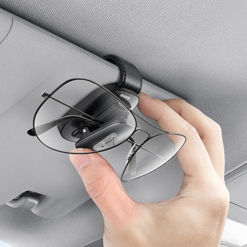 Автомобильный держатель для очков Baseus Platinum Vehicle Eyewear Clip (clamping type)