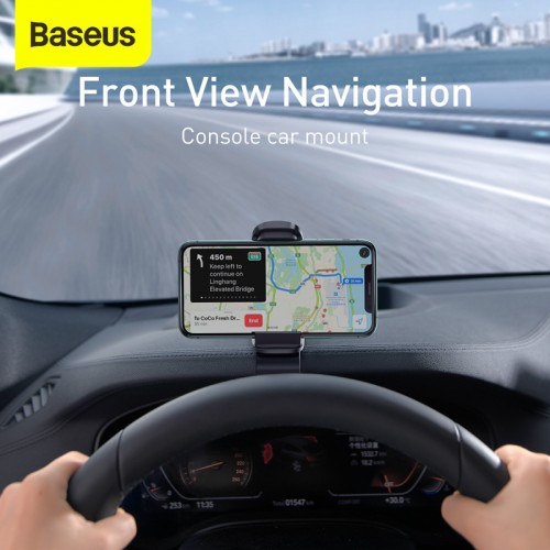 Тримач Baseus Big Mouth Pro Car Mount (Applicable to centre console) (SUDZ-A01) black