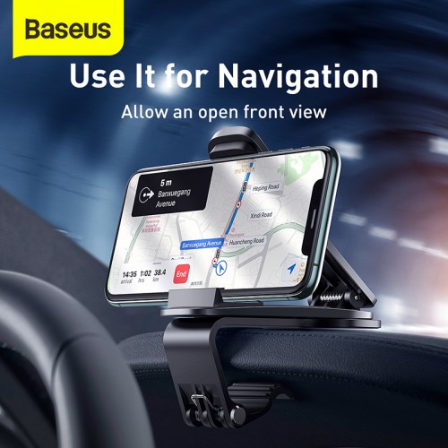 Тримач Baseus Big Mouth Pro Car Mount (Applicable to centre console) (SUDZ-A01) black