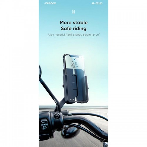 Тримач JOYROOM Metal Bracket For Motorcycle JR-ZS253 black