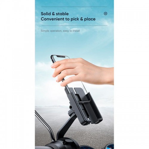 Тримач JOYROOM Metal Bracket For Motorcycle JR-ZS253 black