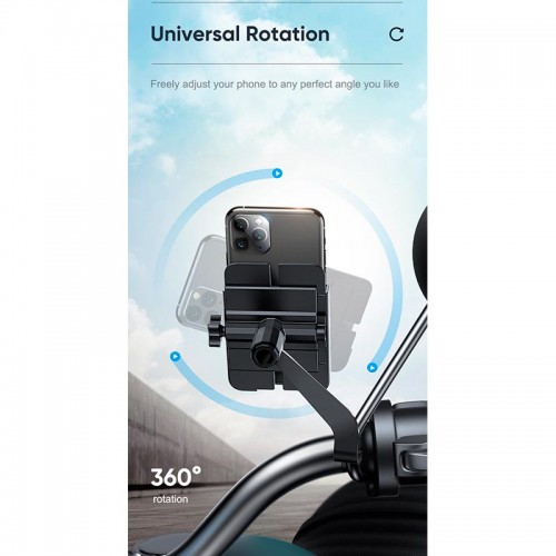 Тримач JOYROOM Metal Bracket For Motorcycle JR-ZS253 black