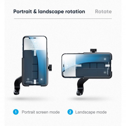 Тримач JOYROOM Metal Bracket For Motorcycle JR-ZS253 black