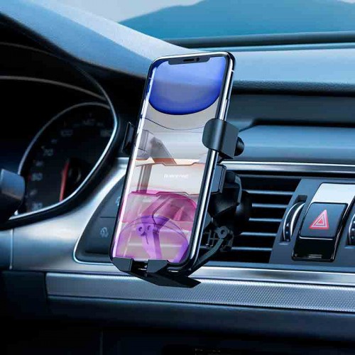 Держатель BOROFONE Gracioso gravity linkage car holder BH32