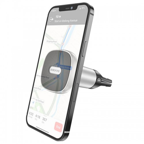 Тримач BOROFONE Smart air outlet magnetic Car bracket extended version BH44 black
