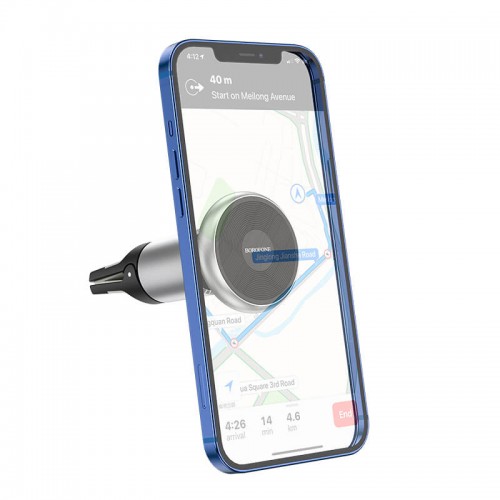Держатель BOROFONE Cool move air outlet magnetic car holder extended version BH47