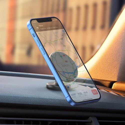 Тримач HOCO Fantasy center console magnetic Car holder CA87 black