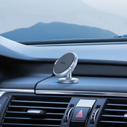 Тримач HOCO Fantasy center console magnetic Car holder CA87 black