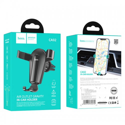 Держатель HOCO Gold shield air outlet gravity holder CA92