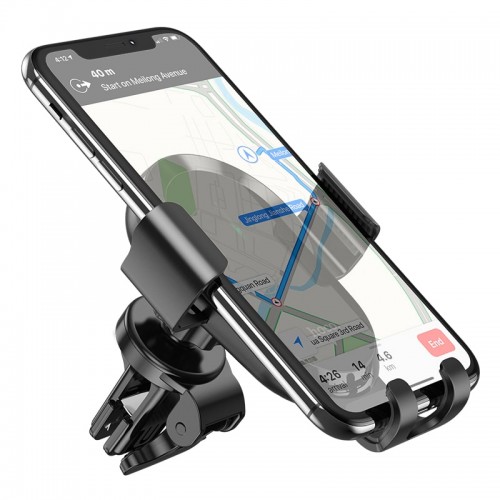 Тримач HOCO Guide three-axis linkage wireless charging Car holder CA105 |15W Max| black