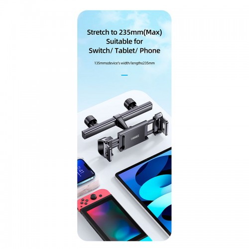 Тримач USAMS Car Rear Seat Phone-Tablet Bracket US-ZJ068 black