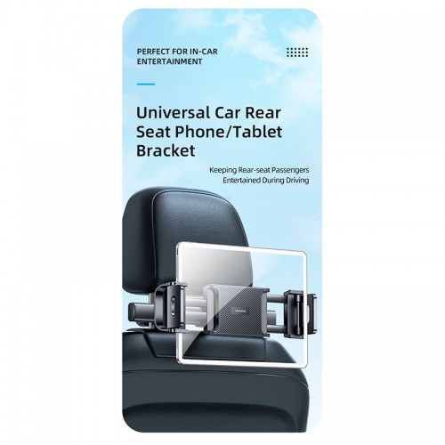 Тримач USAMS Car Rear Seat Phone-Tablet Bracket US-ZJ068 black