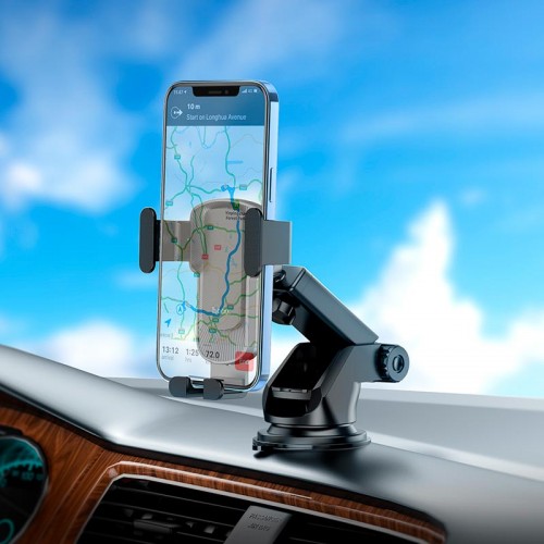 Держатель HOCO vertical and horizontal telescopic gravity vehicle holder CA104 |4.7-7"|