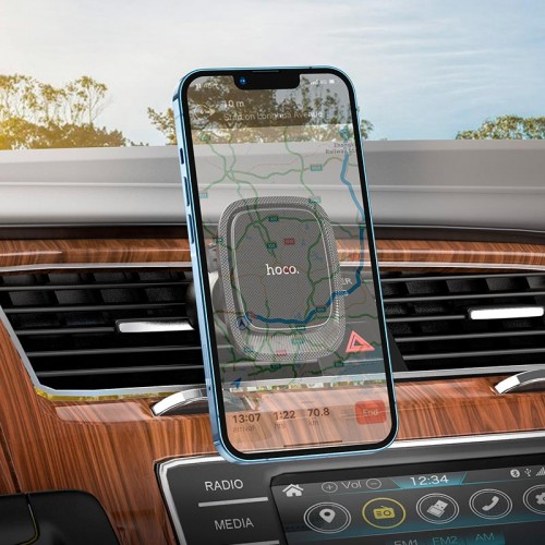 Держатель HOCO Blue Shark air outlet magnetic car holder CA115