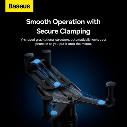 Держатель Baseus Stable Gravitational Wireless Charging Car Mount Pro (Air Outlet Version) |15W|