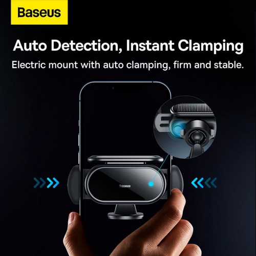 Тримач Baseus Steel Cannon pro Solar Electric Car Mount (SUGP010001) black