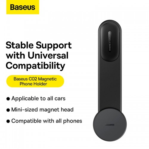 Держатель магнитный Baseus C02 Magnetic Phone Holder (SUCC000201)