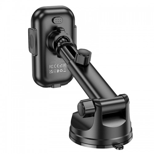 Тримач HOCO Journey wireless fast charging Car holder HW5 (center console) black