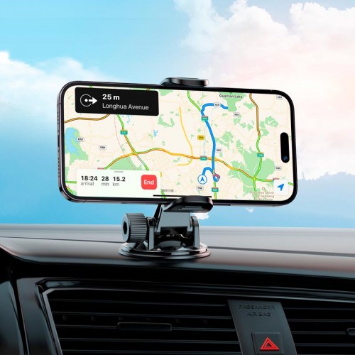 Держатель Borofone Enlighten clip car holder(center console) BH89 |4.5-7"|