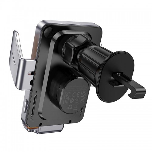 Держатель Hoco Transparent Discovery Edition wireless fast charging car holder (air outlet) HW7 |15W|