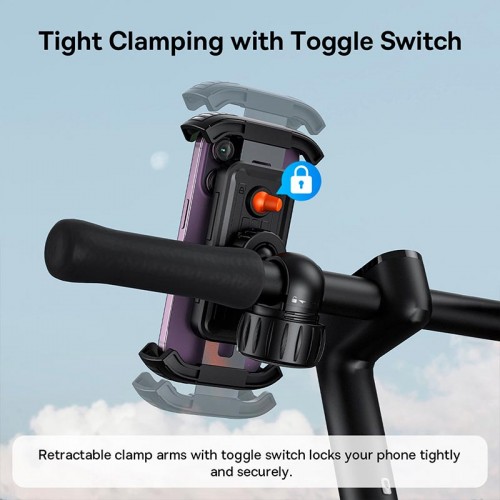 Велодержатель Baseus QuickGo Series Bike Phone Mount |5.7-7.2"|