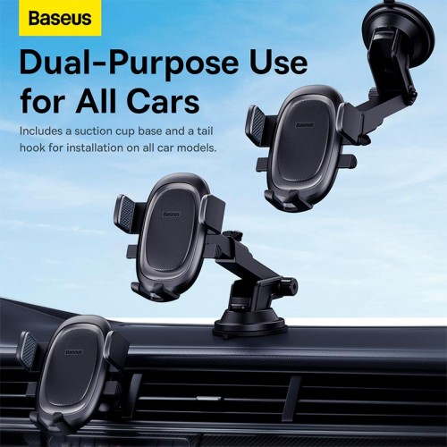 Держатель Baseus UltraControl Pro Series Clamp-Type Car Holder Set |5.4-7.2"|