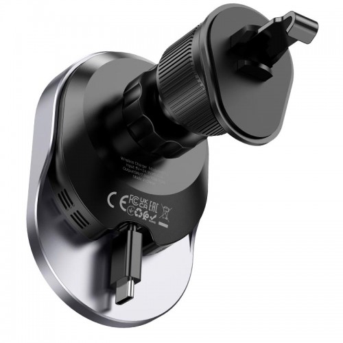 Держатель HOCO Guardian magnetic wireless fast charging car holder (air outlet) HW12 |15W|