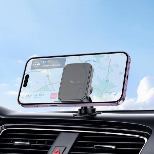 Тримач HOCO Cheetah magnetic Car holder (center console) H33 black