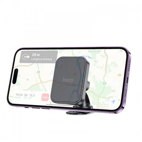 Тримач HOCO Cheetah magnetic Car holder (center console) H33 black