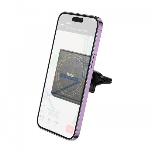 Держатель HOCO Precious ring magnetic car holder H46 (air outlet) |4.5-7"|
