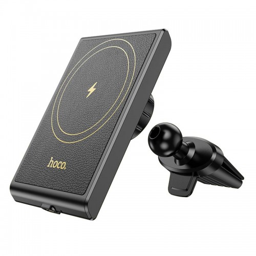 Держатель HOCO Precious magnetic wireless fast charging car holder HW19 (air outlet) |15W, 4.5-7"|