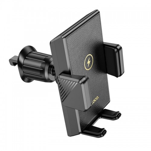 Держатель HOCO Precious wireless fast charging car holder HW21 (air outlet) |15W, 4.5-7"|