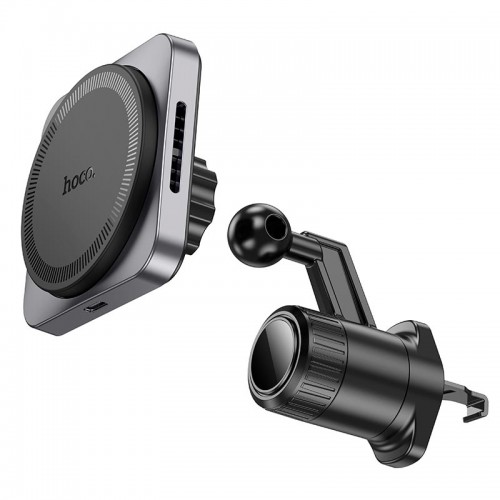 Держатель HOCO Speed magnetic wireless fast charging car holder HW15 (air outlet) |15W, 4.5-7"|