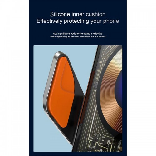 Держатель Auto open-close Transparent Wireless Charger T11 |15W|
