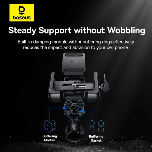 Тримач Baseus Gotrip Series Bike Phone Mount black