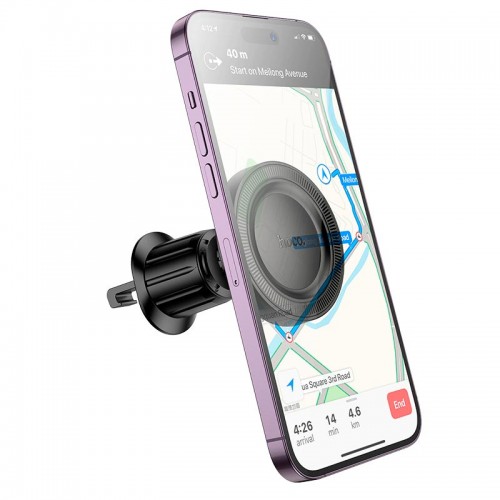 Держатель HOCO Show ring magnetic car holder H56 (air outlet) |4.5-7"|