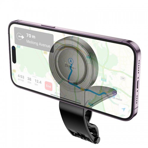 Тримач HOCO Show ring magnetic Car holder H60 (dashboard) |4.6-7"| black