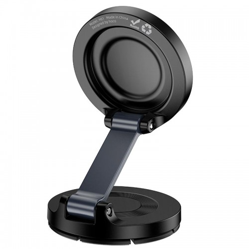 Держатель HOCO Show folding ring magnetic car holder H61 (dashboard) |4.5-7"|
