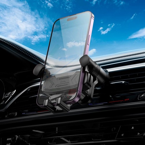 Держатель HOCO Gamble gravity linkage car holder H66 (air outlet) |4.5-7"|