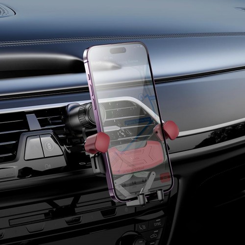 Держатель HOCO Gamble gravity linkage car holder H66 (air outlet) |4.5-7"|
