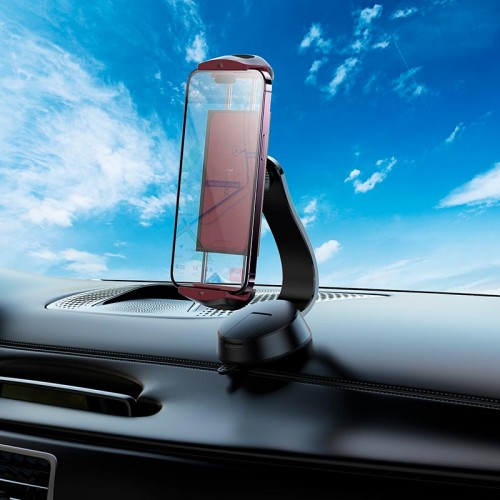 Тримач Hoco Gamble tablet Car holder H68 (center console) |4.5-13"| black-red