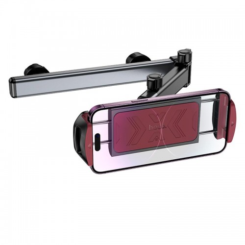Тримач Hoco Gamble telescopic tablet Car holder H69 (rear pillow) |4.5-13"| black-red