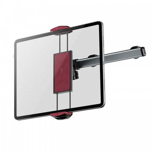 Тримач Hoco Gamble telescopic tablet Car holder H69 (rear pillow) |4.5-13"| black-red
